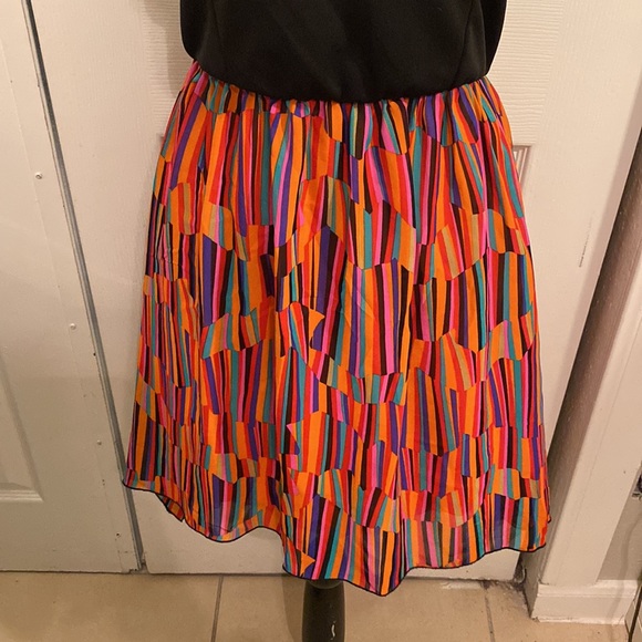 Women’s dress | small | multi-color | strapless - Picture 4 of 6